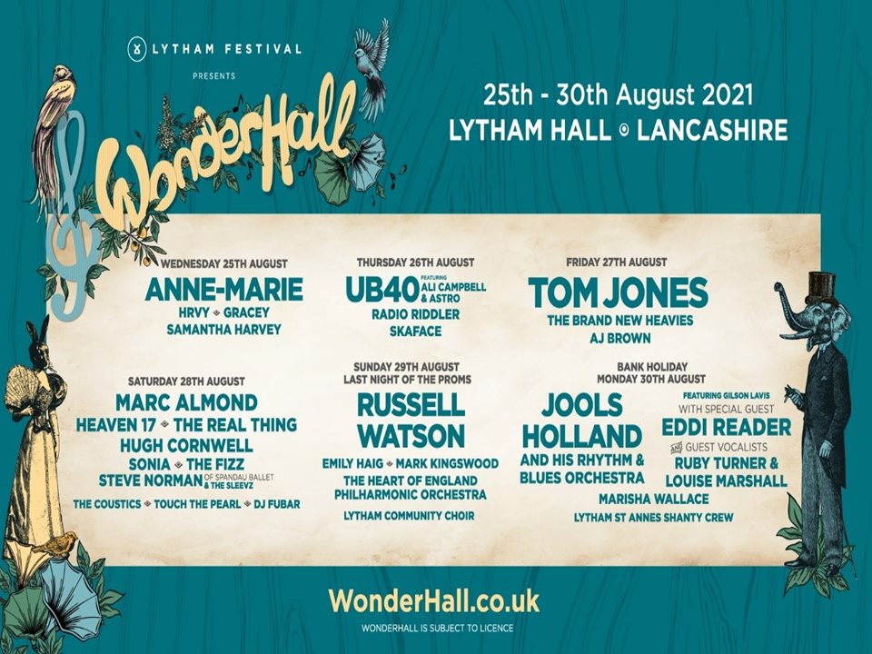 Main image for WONDERHALL 2021 Line-Up Revealed article