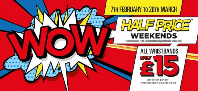 Main image for HALF PRICE WOW WEEKENDS AT BLACKPOOL PLEASURE BEACH! article