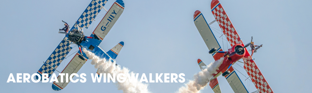 Aerobatics Wingwalkers Blackpool Air Show